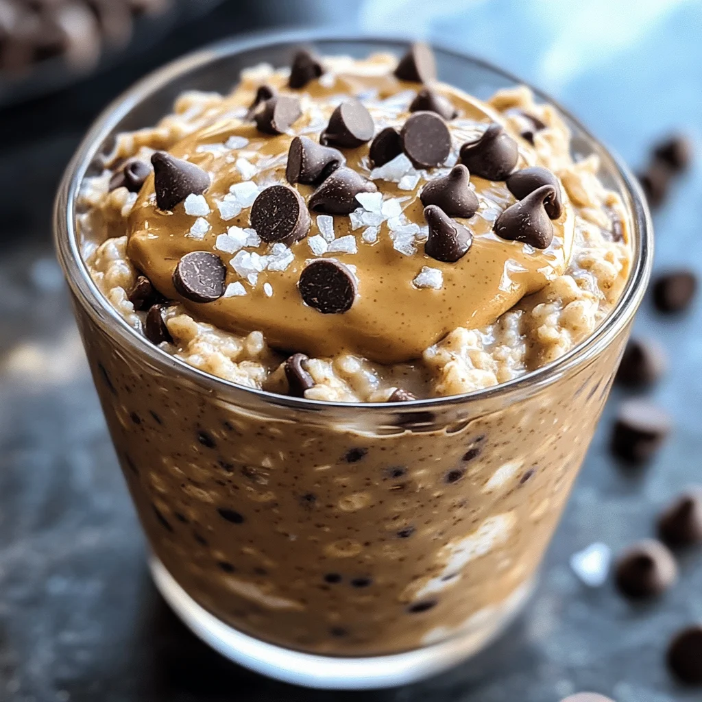 Cookie Dough Overnight Oats