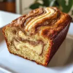 Cream Cheese Cinnamon Swirl Banana Bread