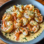 Creamy Garlic Butter Shrimp with Rice: A Quick and Comforting One-Pan Meal