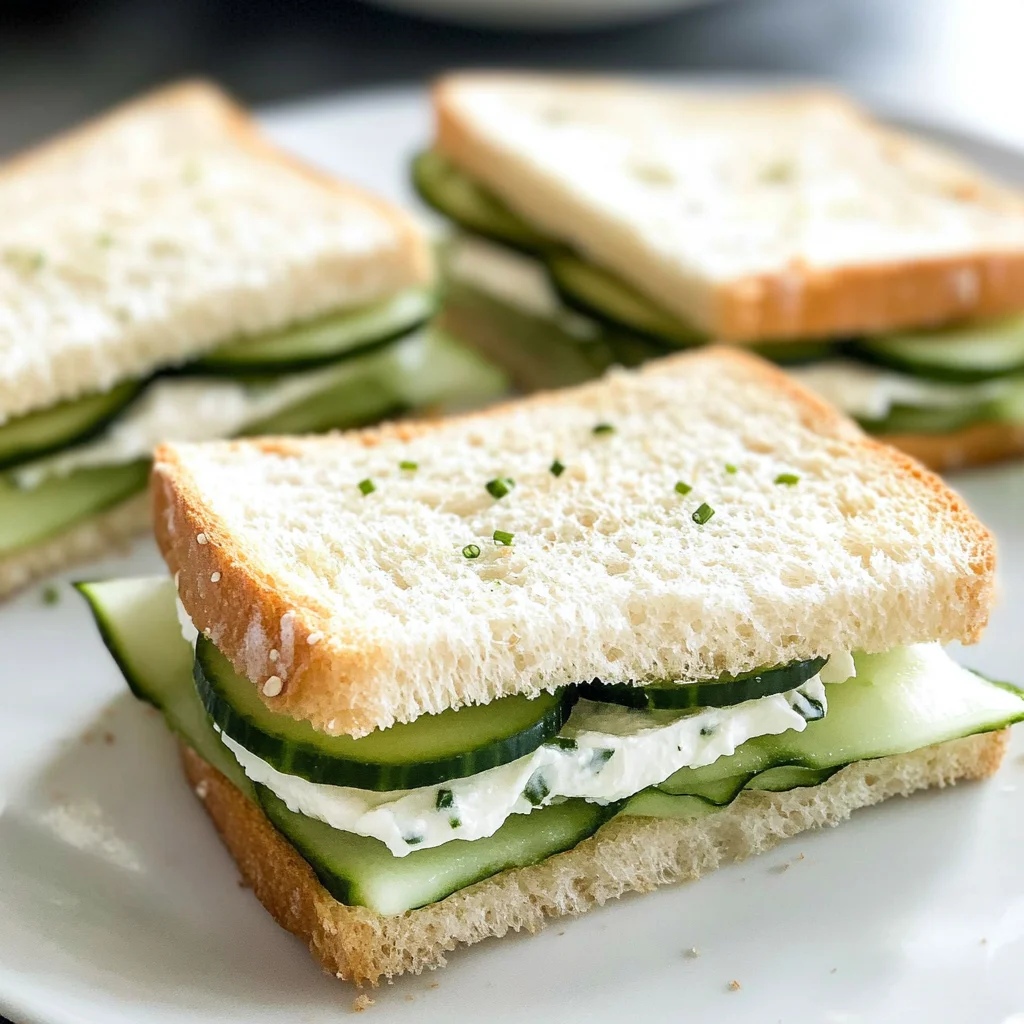 Cucumber Sandwich Recipe