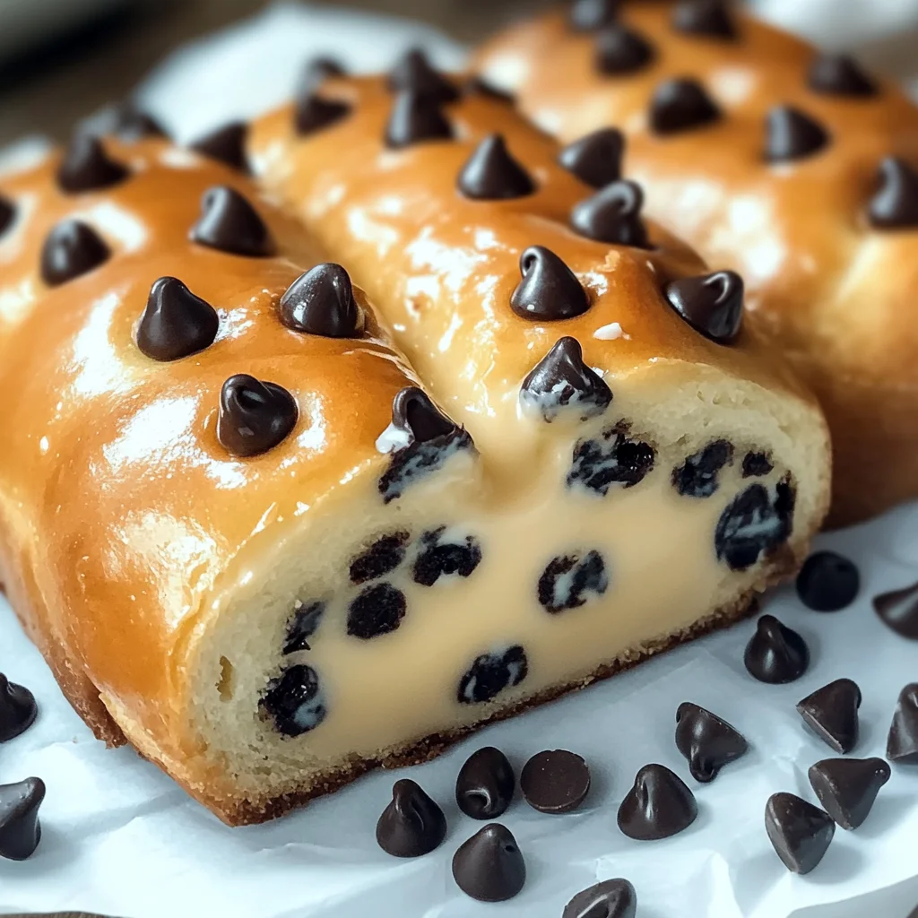 Decadent Chocolate Chip Vanilla Custard Brioches to Indulge