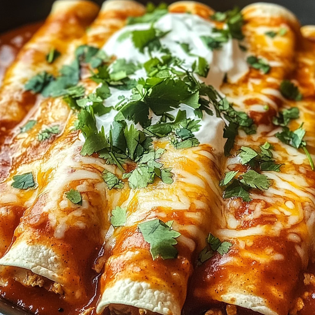 Delicious Chicken Enchiladas