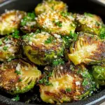 Delicious Garlic Butter Roasted Brussels Sprouts: A Flavorful Side Dish Recipe