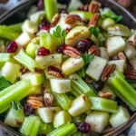 Delicious Harvest Celery Salad with Sweet Maple-Pecan Twist