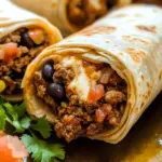 Easy Beef Burritos {30 Minute Recipe}