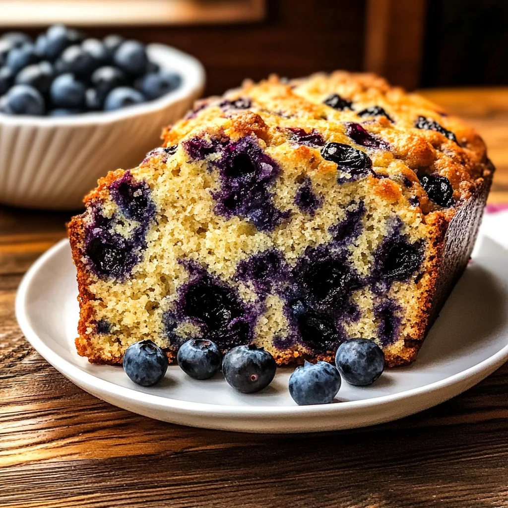 Easy Blueberry Quick Bread Recipe