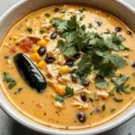 Easy Chicken, Poblano, and Black Bean Soup (Small Batch)