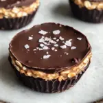 Easy No Bake Peanut Butter Oat Cups