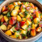 Fresh Peach Salsa