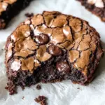 Fudgy Chewy Browkies (Brookies)