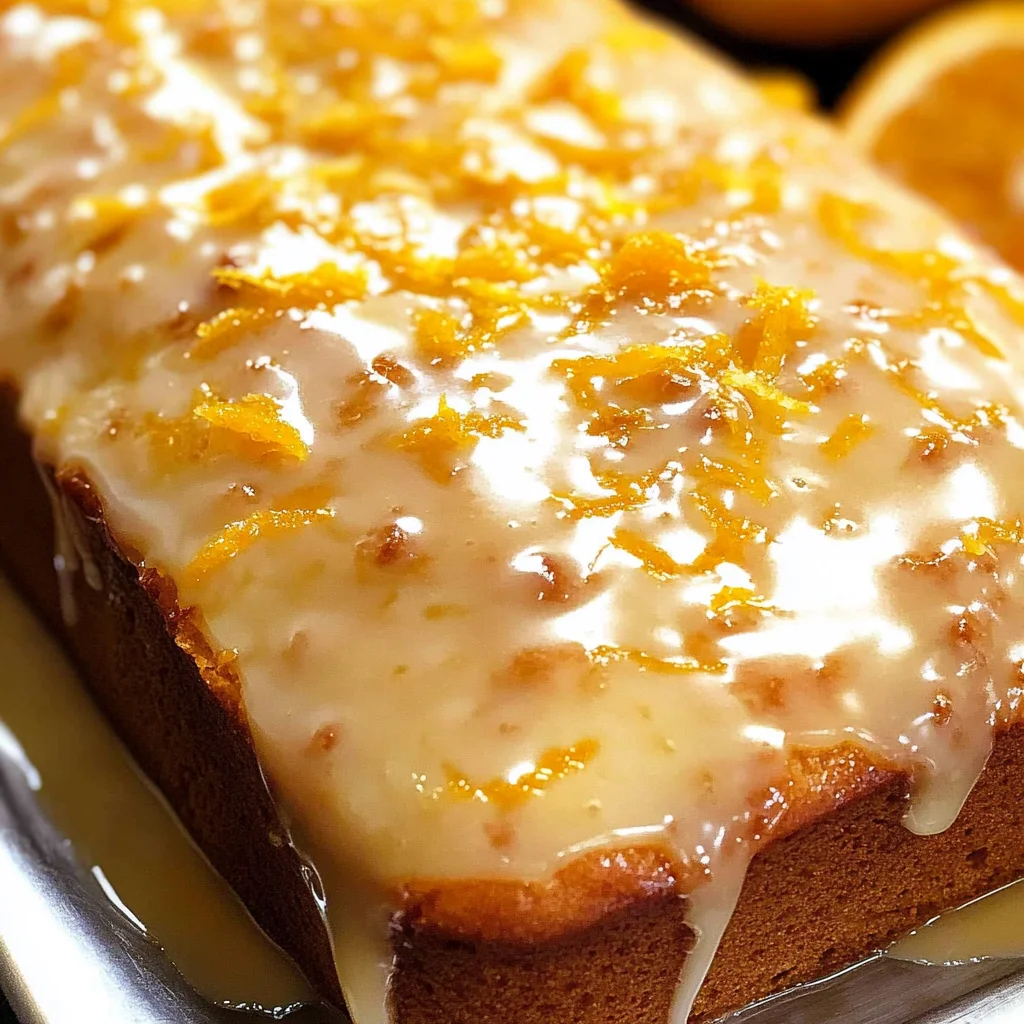 Glazed Mimosa Bread