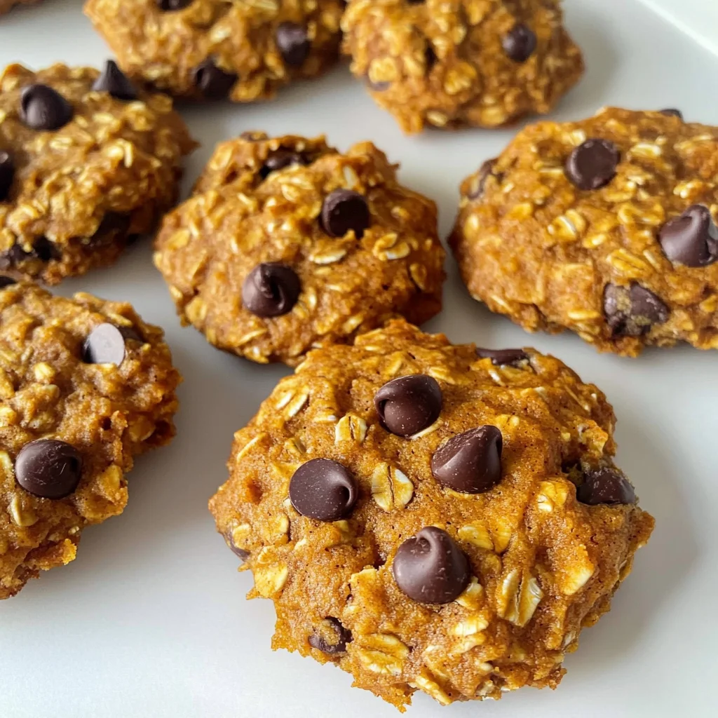 Gluten Free Pumpkin Oatmeal Cookies