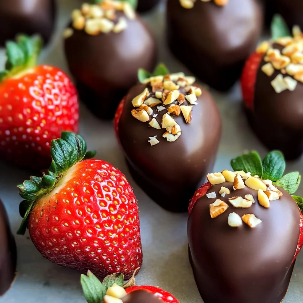 Gourmet Chocolate Covered Strawberries
