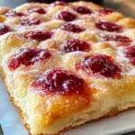 Homemade Jam Donut Focaccia: Sweet Bliss for Brunch Lovers