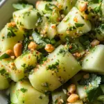 Honeydew Salad with Peanuts and Lime
