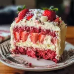 Irresistible Strawberry Earthquake Cake That Steals the Show