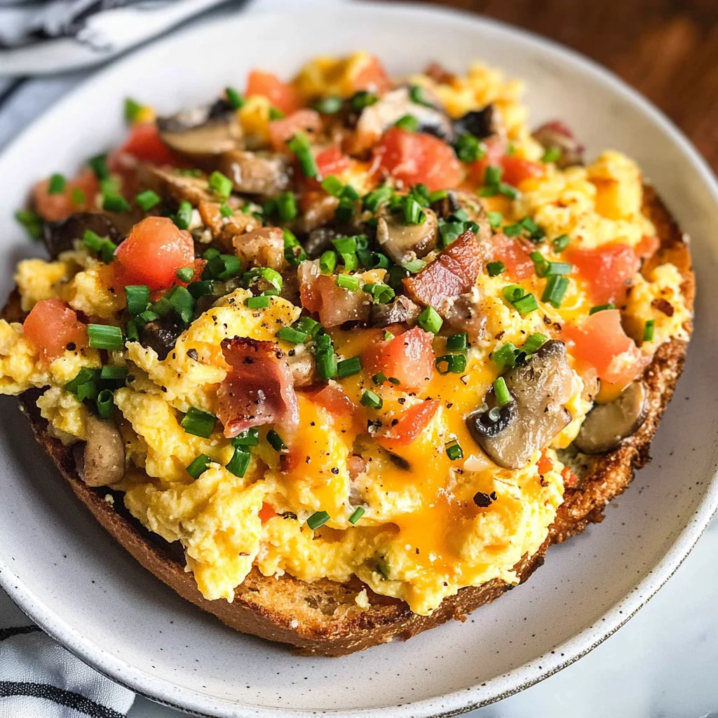 Loaded Scrambled Eggs Recipe