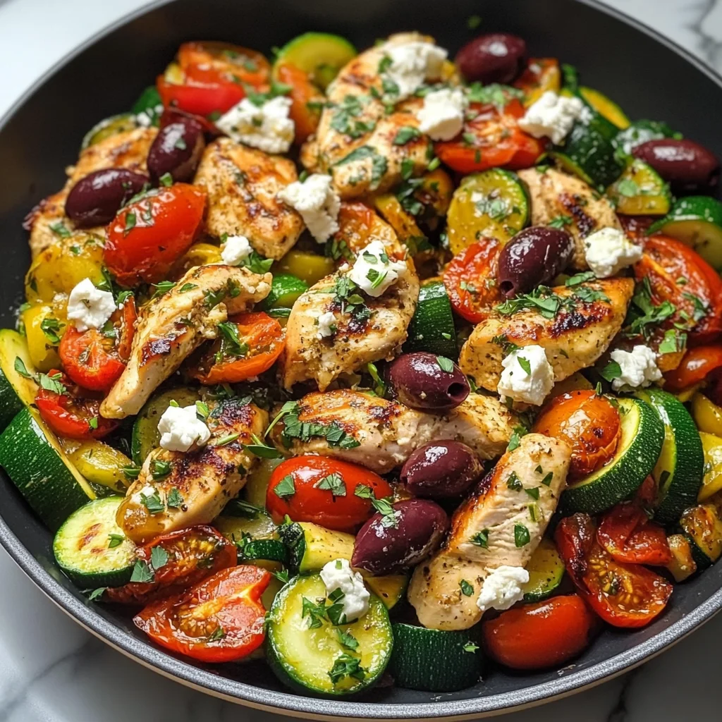 Mediterranean Chicken Stir Fry Recipe