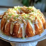 Mini Coconut Lime Bundt Cakes