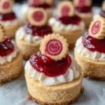 Mini Jammie Dodger Cheesecakes Recipe