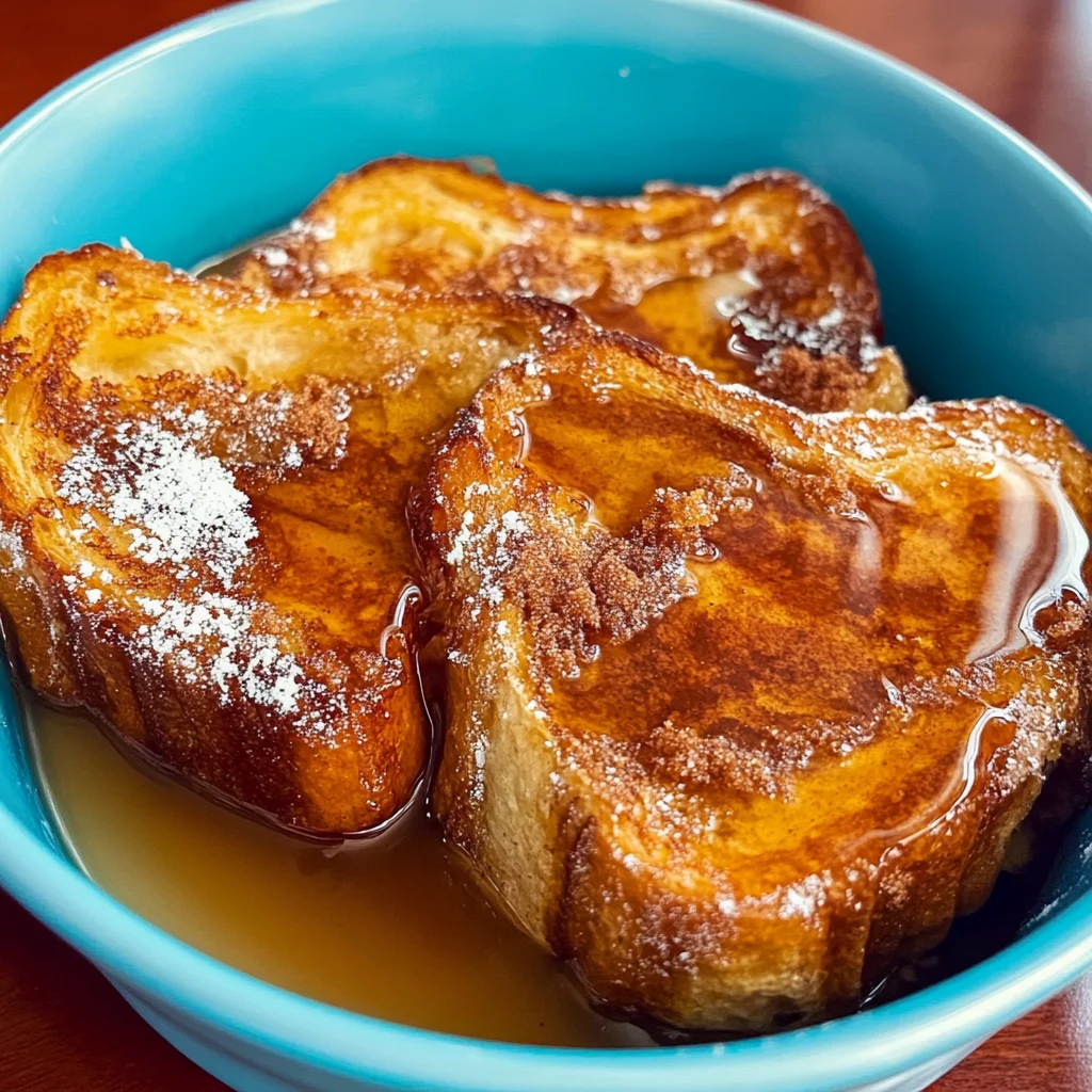 Overnight Syrup-On-The-Bottom French Toast