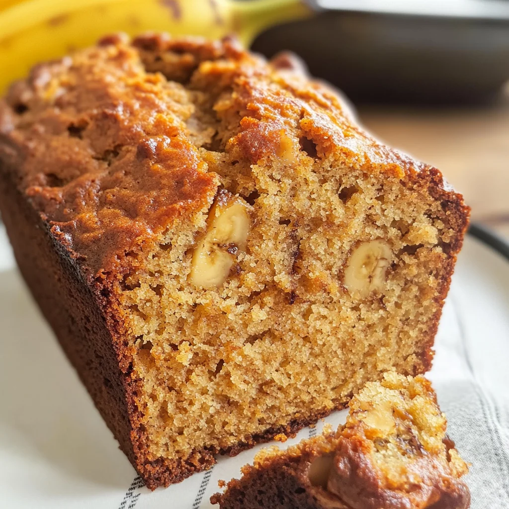 Peanut Butter Banana Bread