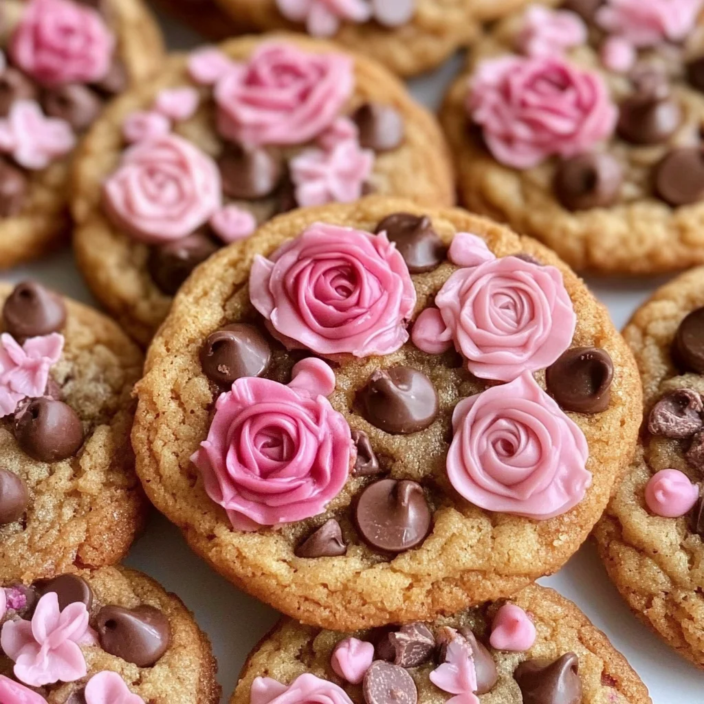 Rose Chocolate Chip Cookie Recipe