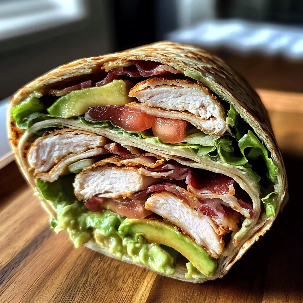 Scrumptious Turkey Avocado Club Wrap: 10-Minute Lunch Bliss