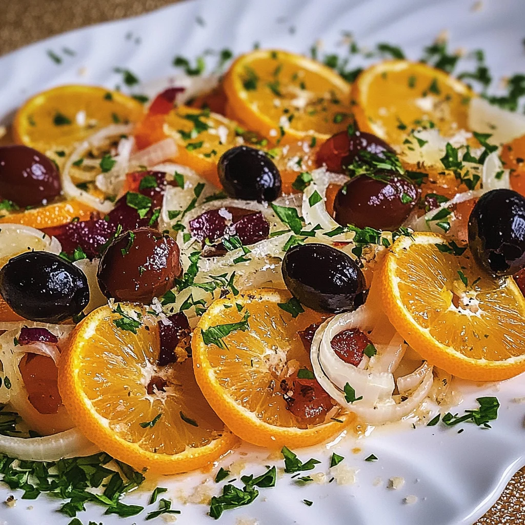 Sicilian Orange Salad (Insalata di Arance)