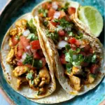 Spicy Hatch Chili Chicken Mini Tacos