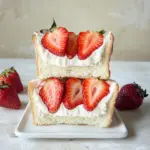 Strawberry Cream Sandwiches