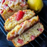 Strawberry Lemonade Quick Bread