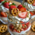 Strawberry Pretzel Salad Parfaits