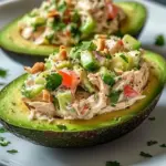 Stuffed Avocado with Chicken Salad