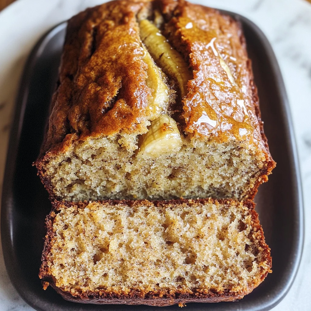 The BEST Honey Vanilla Banana Bread ~ Soft & Fluffy, Easy Recipe