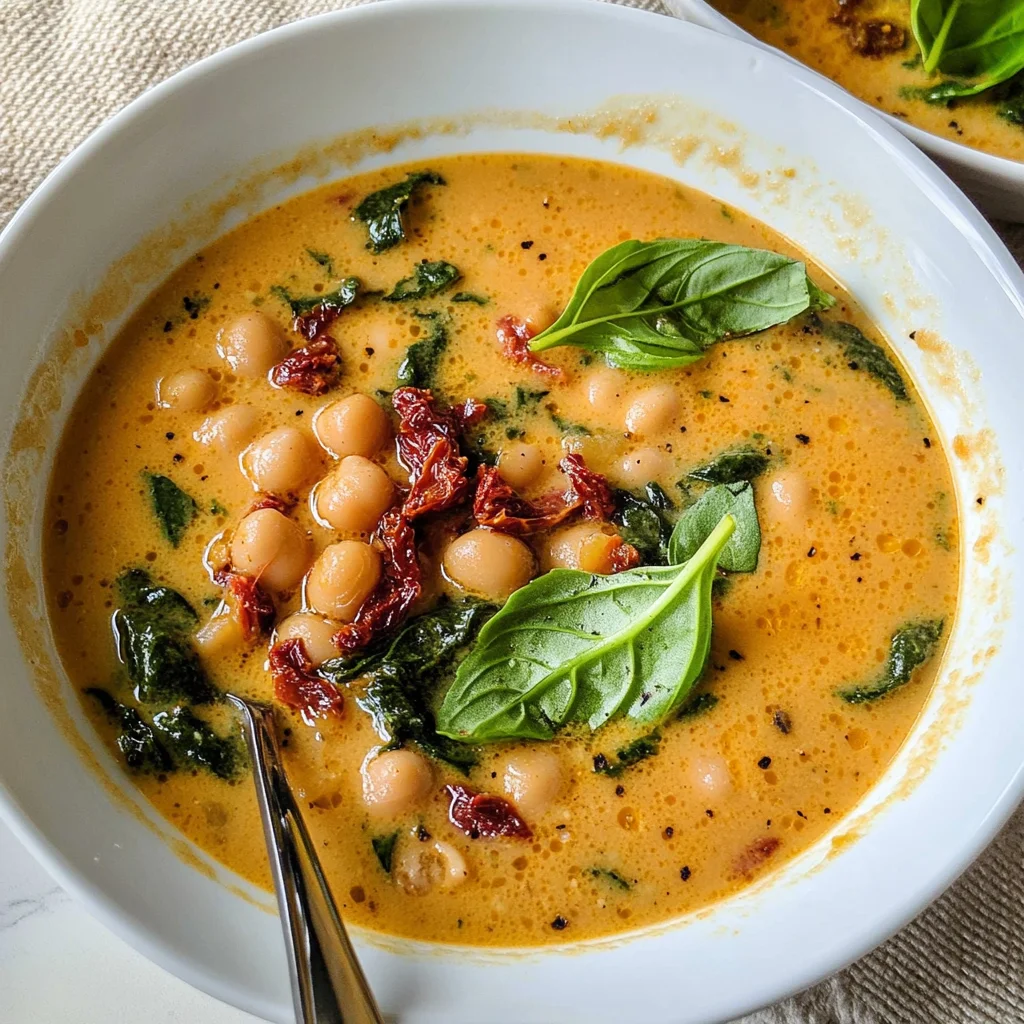 Tuscan Garbanzo Bean Soup